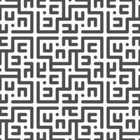 Abstract seamless geometric shape lines pattern vector