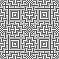 Abstract seamless geometric shape lines pattern vector