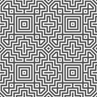 Abstract seamless geometric shape lines pattern vector