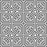Abstract seamless geometric shape lines pattern vector