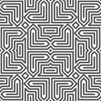 Abstract seamless geometric shape lines pattern vector