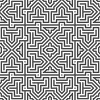 Abstract seamless geometric shape lines pattern vector