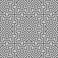 Abstract seamless geometric shape lines pattern vector