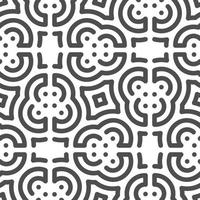 Abstract seamless geometric shape lines pattern vector