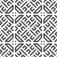 Abstract seamless geometric shape lines pattern vector