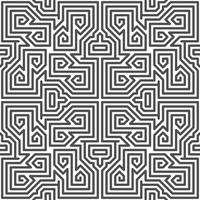 Abstract seamless geometric shape lines pattern vector