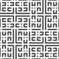 Abstract seamless geometric shape lines pattern vector