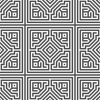 Abstract seamless geometric shape lines pattern vector