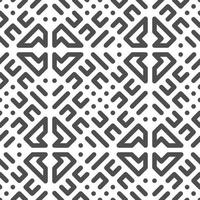 Abstract seamless geometric shape lines pattern vector