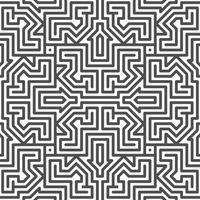 Abstract seamless geometric shape lines pattern vector