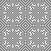 Abstract seamless geometric shape lines pattern vector