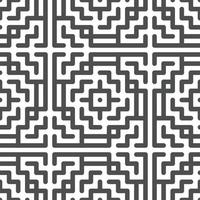 Abstract seamless geometric shape lines pattern vector
