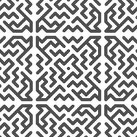 Abstract seamless geometric shape lines pattern vector