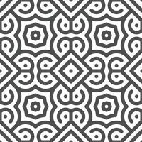 Abstract seamless geometric shape lines pattern vector