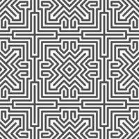 Abstract seamless geometric shape lines pattern vector
