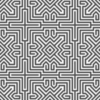 Abstract seamless geometric shape lines pattern vector