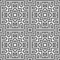 Abstract seamless geometric shape lines pattern vector