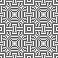 Abstract seamless geometric shape lines pattern vector