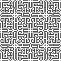 Abstract seamless geometric shape lines pattern vector