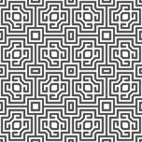 Abstract seamless geometric shape lines pattern vector