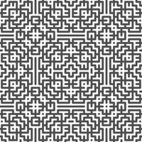 Abstract seamless geometric shape lines pattern vector