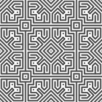 Abstract seamless geometric shape lines pattern vector