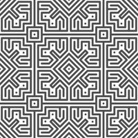 Abstract seamless geometric shape lines pattern vector