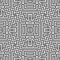 Abstract seamless geometric shape lines pattern vector