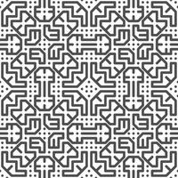 Abstract seamless geometric shape lines pattern vector