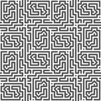 Abstract seamless geometric shape lines pattern vector