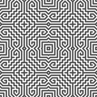 Abstract seamless geometric shape lines pattern vector