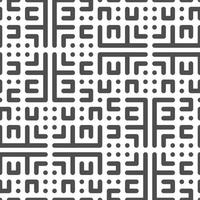 Abstract seamless geometric shape lines pattern vector