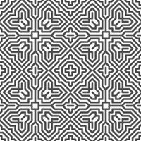 Abstract seamless geometric shape lines pattern vector