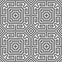 Abstract seamless geometric shape lines pattern vector