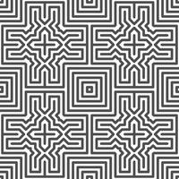 Abstract seamless geometric shape lines pattern vector