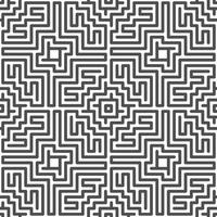 Abstract seamless geometric shape lines pattern vector