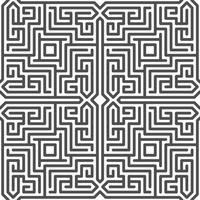 Abstract seamless geometric shape lines pattern 778 vector