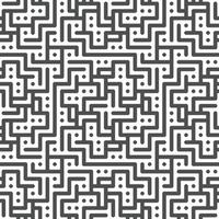Abstract seamless geometric shape lines pattern vector