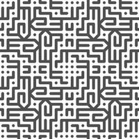 Abstract seamless geometric shape lines pattern vector