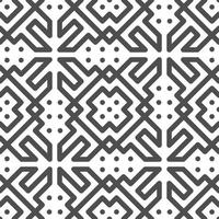 Abstract seamless geometric shape lines pattern vector