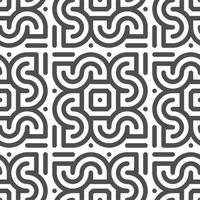 Abstract seamless geometric shape lines pattern vector