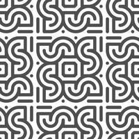 Abstract seamless geometric shape lines pattern vector