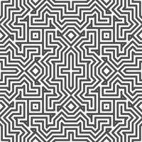 Abstract seamless geometric shape lines pattern vector