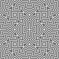 Abstract seamless geometric shape lines pattern vector