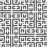 Abstract seamless geometric shape lines pattern vector