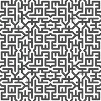 Abstract seamless geometric shape lines pattern vector