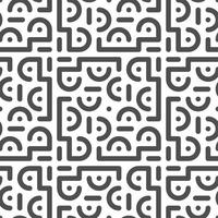 Abstract seamless geometric shape lines pattern vector