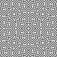 Abstract seamless geometric shape lines pattern vector