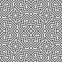 Abstract seamless geometric shape lines pattern vector