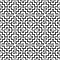 Abstract seamless geometric shape lines pattern vector